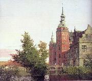 Christen Kobke Frederiksborg Castle seen from the Northwest oil